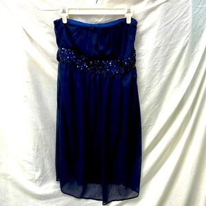 Maternite design new lined laced maternity party dress m